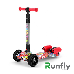 3 wheels kis fire scooters with smokingRS-FSC01-10