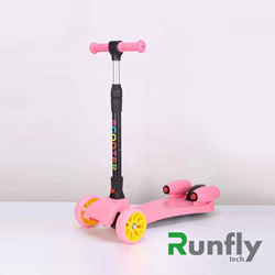 RUNSCOOTERS 3 wheels kids spray smoking fire scootersRS-FSC01-12