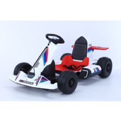 RUNFLYTECH ELECTRIC KIDS GO KARTRS-KD06 White